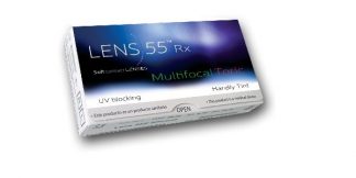 lens 55 rx multifocal toric 3uds